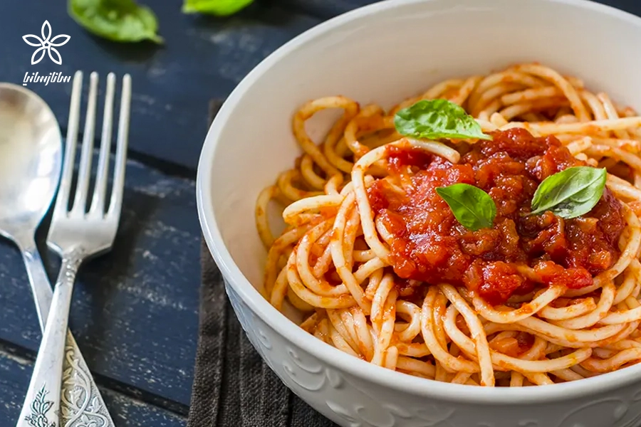 روش پخت اسپاگتی ماریانا